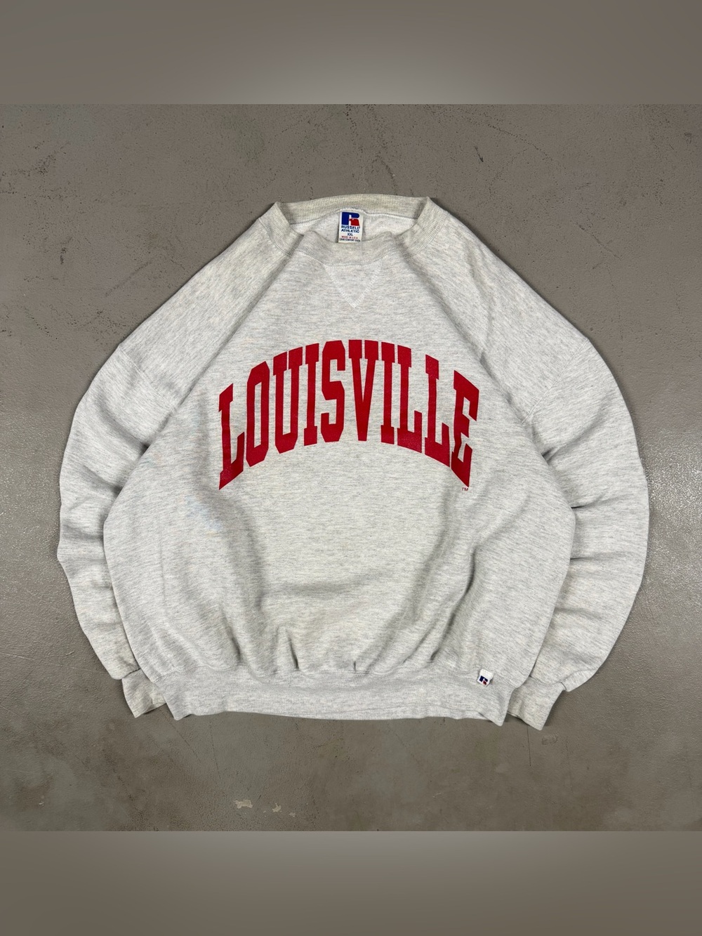 Vintage 90s Louisville Cardinals College Sportswear Retro Crewneck Sweatshirt